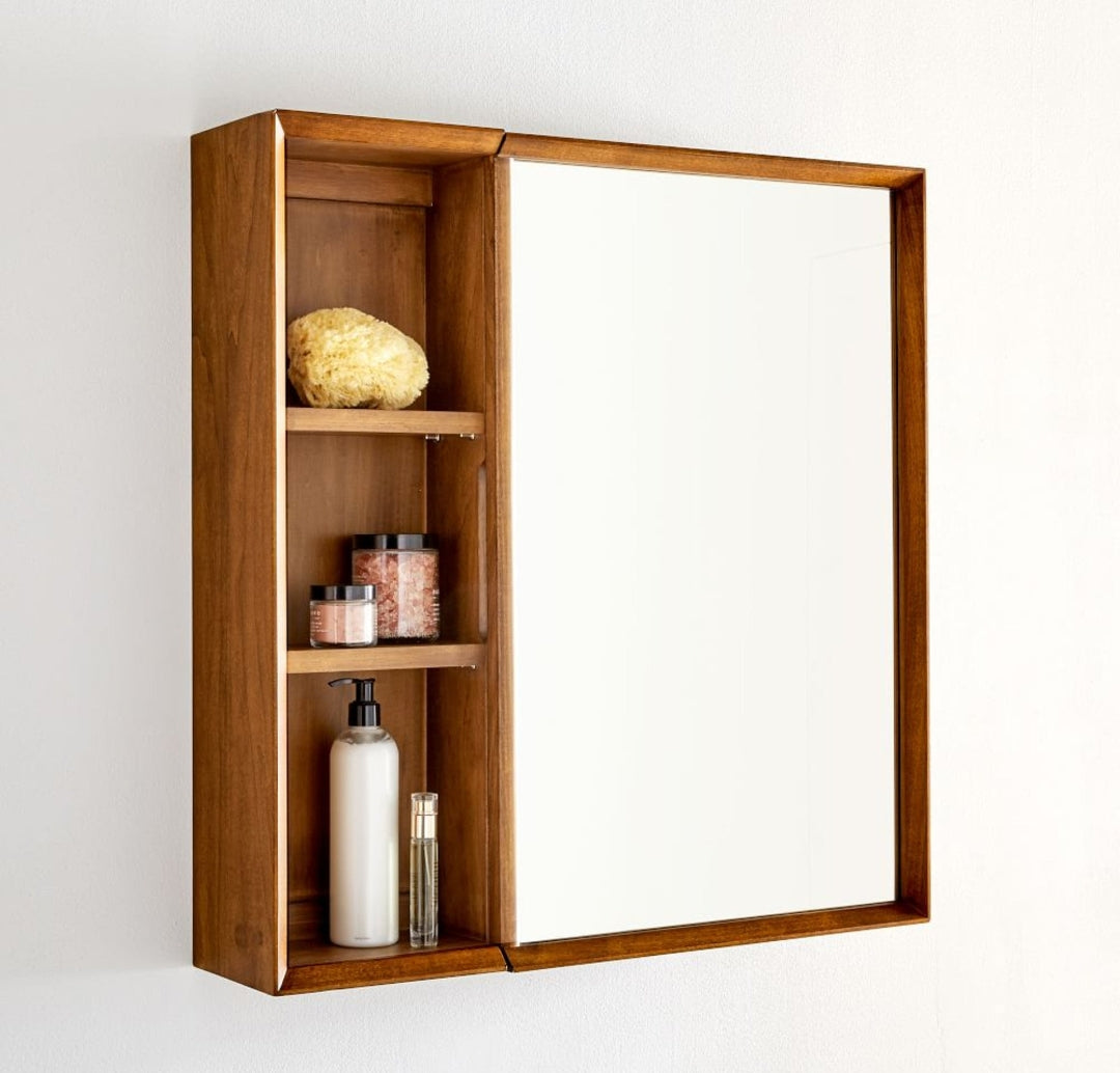 Bathroom storage cabinet with mirror 65*65 cm WM002